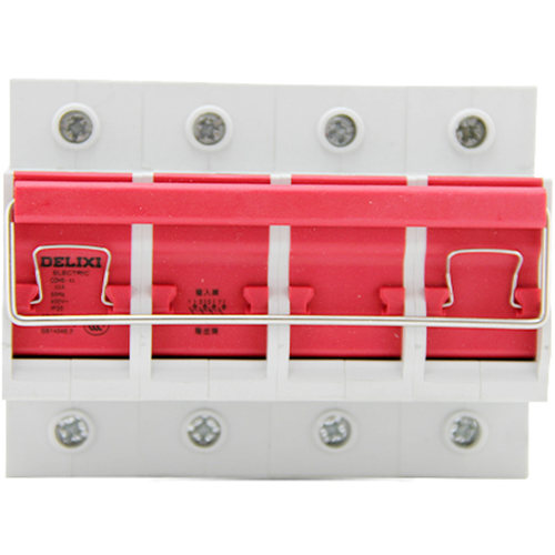 德力西 拉环式隔离开关CDH3-63 1P 2P 3P 4P 63A 32A可视分断开关 - 图3