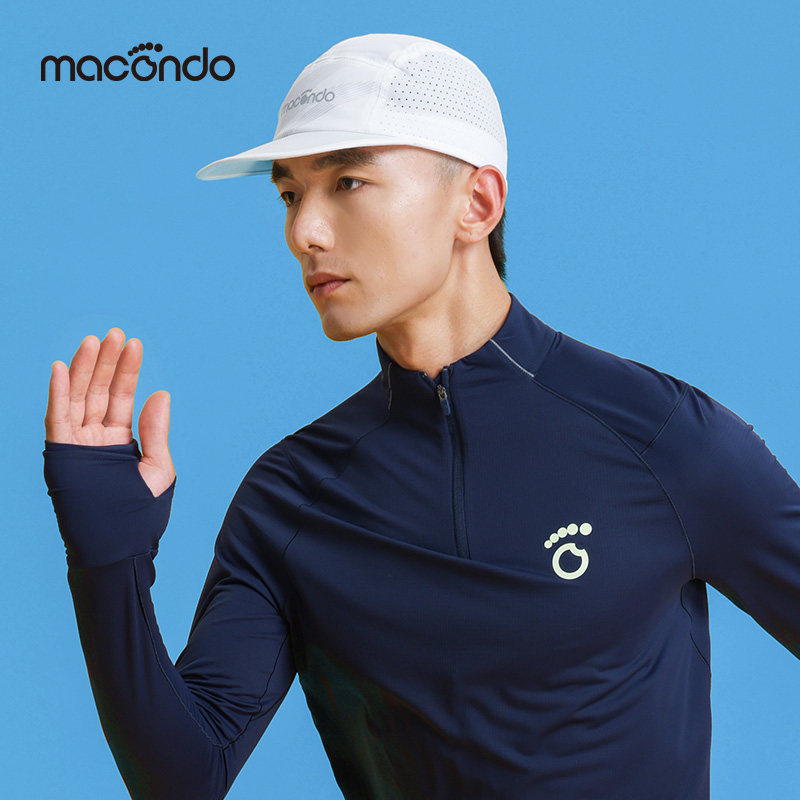 马孔多夏跑步折叠实顶帽男女款防晒帽透气鸭舌帽子便携遮阳运动帽,淘宝优惠券,粉丝福利购,淘宝优惠卷