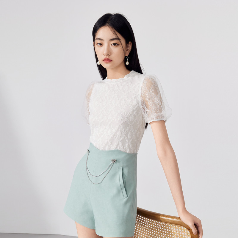  秋水伊人毛针织衫