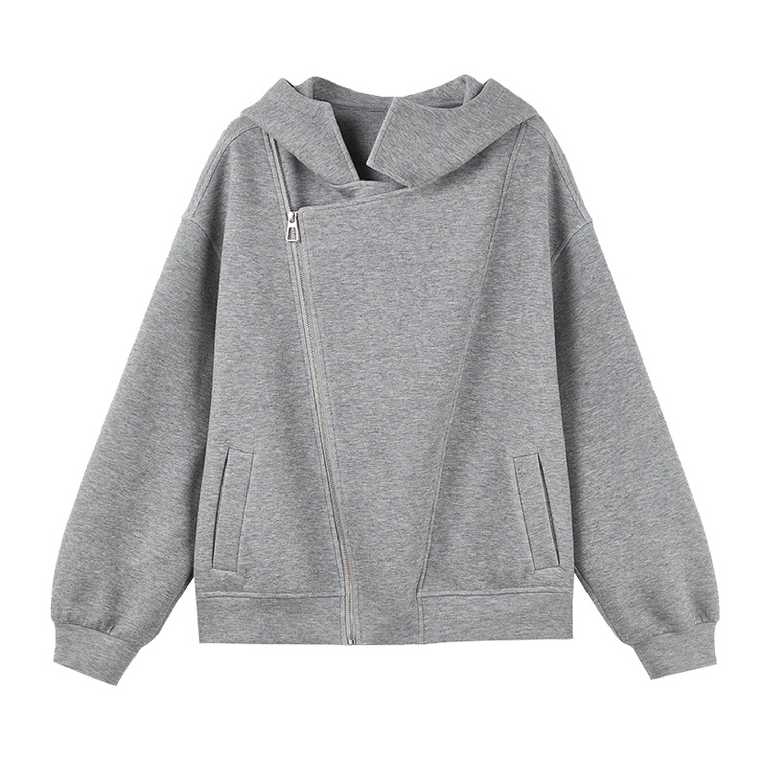 秋水伊人时尚连帽气质简约短外套2026年春季新款女休闲风日常上衣,淘宝优惠券,粉丝福利购,淘宝优惠卷