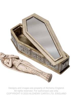 Alchemy V118 BRIDE OF THE DARK KISS CASKET&FIGURE 哥特风摆件