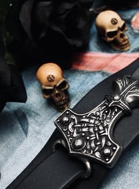 alchemya98雷神哥特朋克风腕带