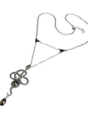 英国A牌哥特灵蛇复古项链