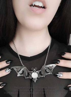 英国月神摇滚朋克复古哥特项链