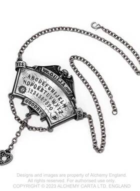 英国A牌暗黑哥特骷髅项链