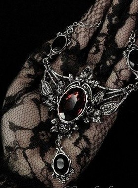 东欧restyle野玫瑰吸血鬼项链