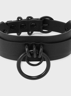 KILLSTAR暗黑哥特亚文化Susper朋克摇滚铆钉街头重金属皮项圈颈链