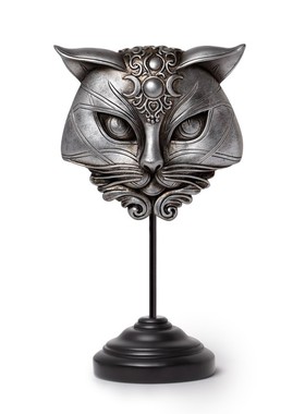 英国A牌Alchemy V132 Sacred Cat圣猫暗黑哥特亚文化家居摆件墙挂