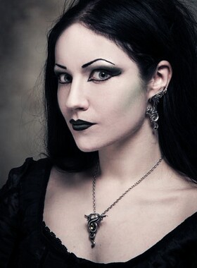 alchemygothic哥特龙晶朋克项链