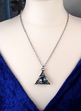 alchemy上帝之眼灵性哥特项链