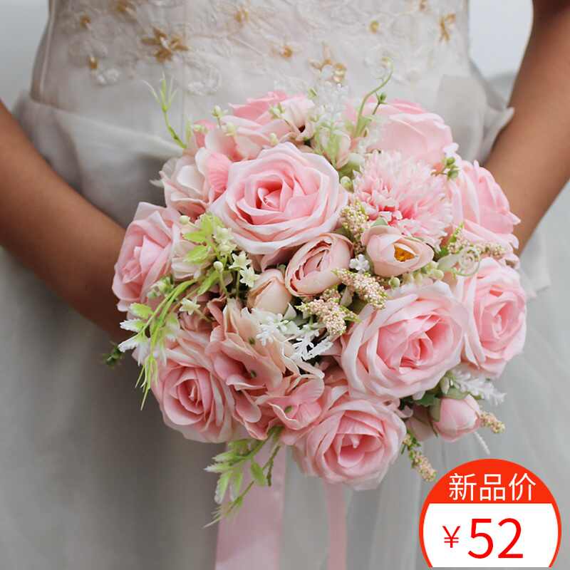 粉玫花束 新人首单立减十元 21年7月 淘宝海外