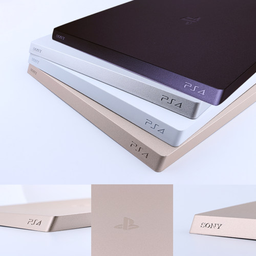 索尼PS4 slim游戏机外壳PS4主机壳面盖替换新款超薄机翻新壳维修 - 图1