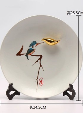 新中式酒店名宿茶室书柜摆件