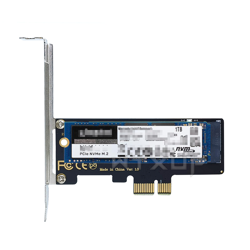 SSD硬盘M.2 NVME转接PCIE PCI-E4.0 X1 X4 X8 x16高速扩展转换卡 - 图3