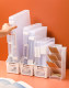 A4 file storage box transparent certificate sorting box Mimu