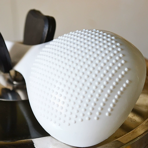 Японская стиль удобная суп -ложка дома легкая суп -оболочка кухня в основном использует большую ложку, чтобы раздавить выпуклую точку Km.1097