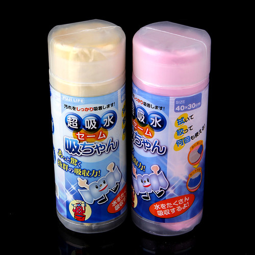 仿鹿皮巾洗车快干毛巾纳米材料速干抹布不掉毛清洁海绵抹布.3321 - 图2
