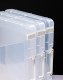 A4 file storage box transparent certificate sorting box Mimu