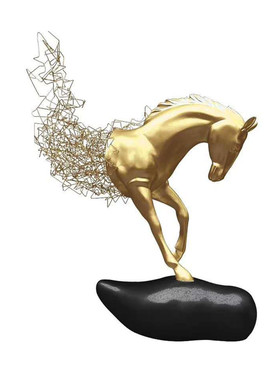 落地雕塑别墅酒店装饰品玻璃钢