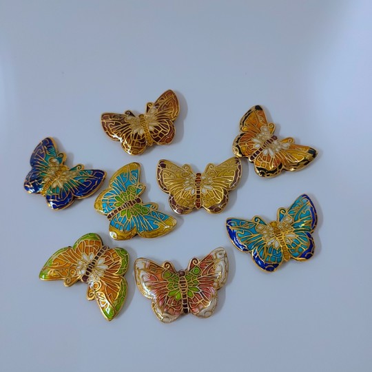 Auténtica biblioteca de accesorios cloisonné de Beijing