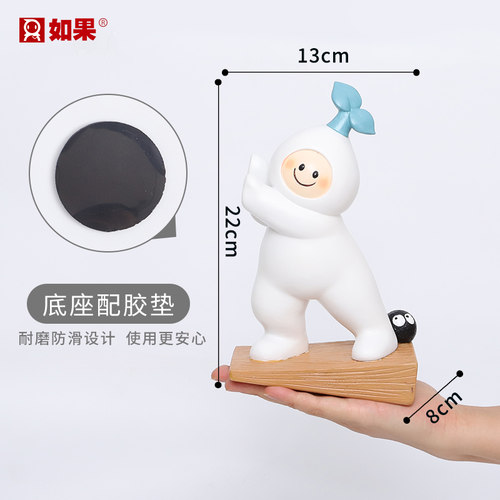 创意门挡器防撞防风门阻可爱卡通书挡门楔子门塞卡门固定器免打孔 - 图3