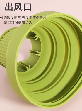 电吹风机吹卷发接口风罩头发打理