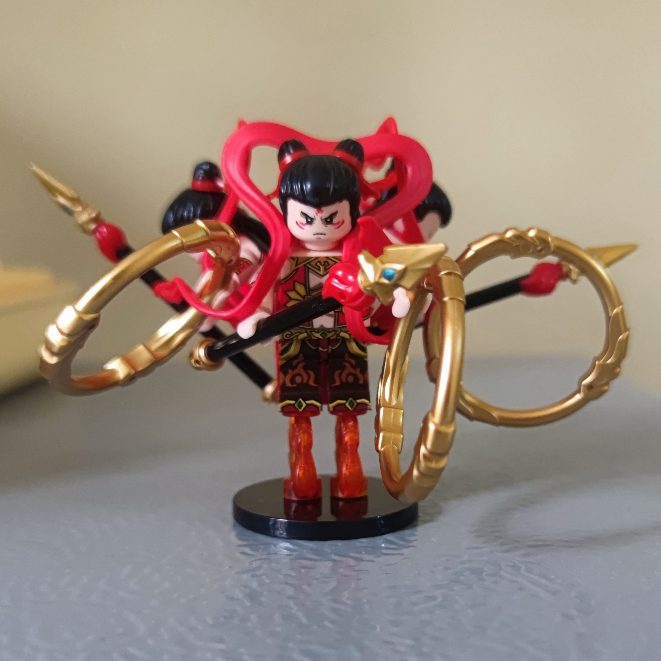 迪库积木小颗粒激斗西游记第二季人仔孙悟空杨戬太上老君哪吒玩具 - 图2