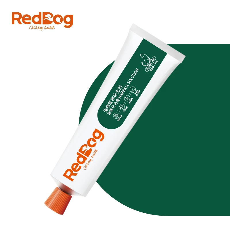 [Красный пес Red Dog косметика для выведения шерсти, кормовая паста, поддержка кишечника, улучшение выведения шерсти]