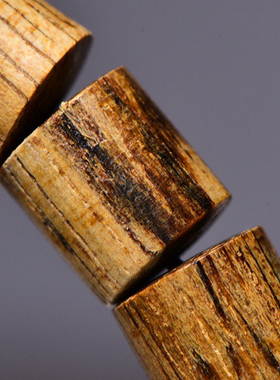 沉香天然木质饰品单圈保真菩萨棋