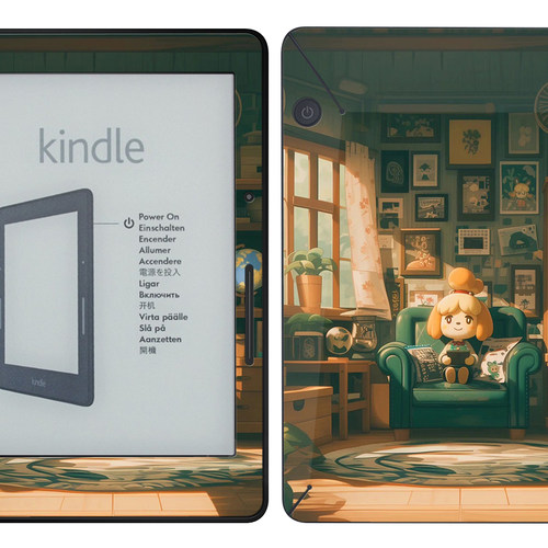 Kindle Voyage贴纸kindle第七代电子书贴膜防刮膜动漫卡通可定制 - 图2