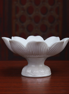 戴玉堂莲花佛具用品陶瓷供佛杯家用供奉观音佛前供灯佛具用品大全