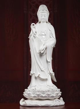 戴玉堂陶瓷摆件全堂佛大型如来佛像观音地藏大势至菩萨像供奉家用