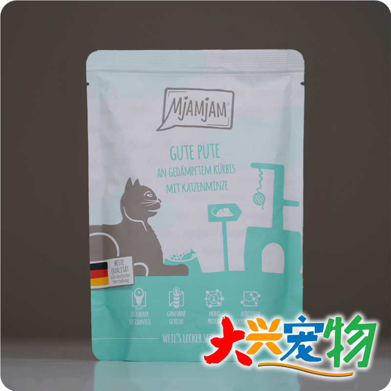 德国 MjAMjAM喵吖喵 全系列●主食猫罐头●主食餐包 全猫用 1罐 - 图0