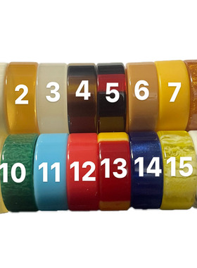 热销仿象牙戒指人造猛犸象牙蝈蝈瓶盖圆环扣文玩diy配饰配件女士