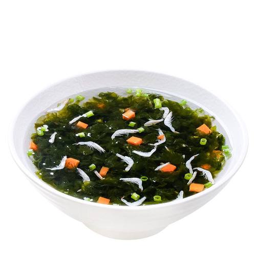 裙带菜熟食汤海藻馄饨汤威海紫菜虾皮汤料包冲泡即食小包罐装方便-图3