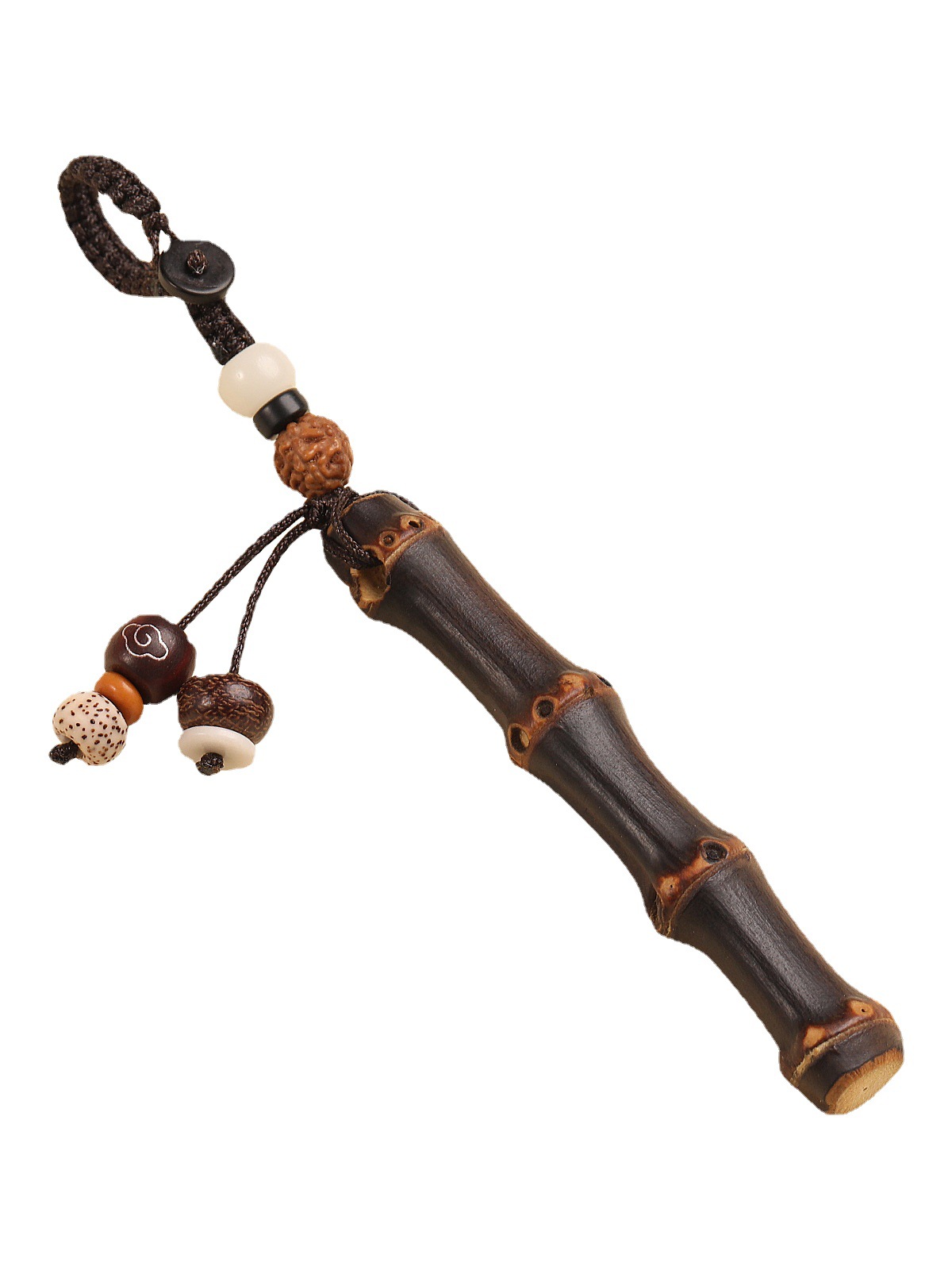 竹子玉竹竹节实心竹竹鞭钥匙扣手工紫竹挂件钥匙扣挂件工艺礼品,淘宝优惠券,粉丝福利购,淘宝优惠卷