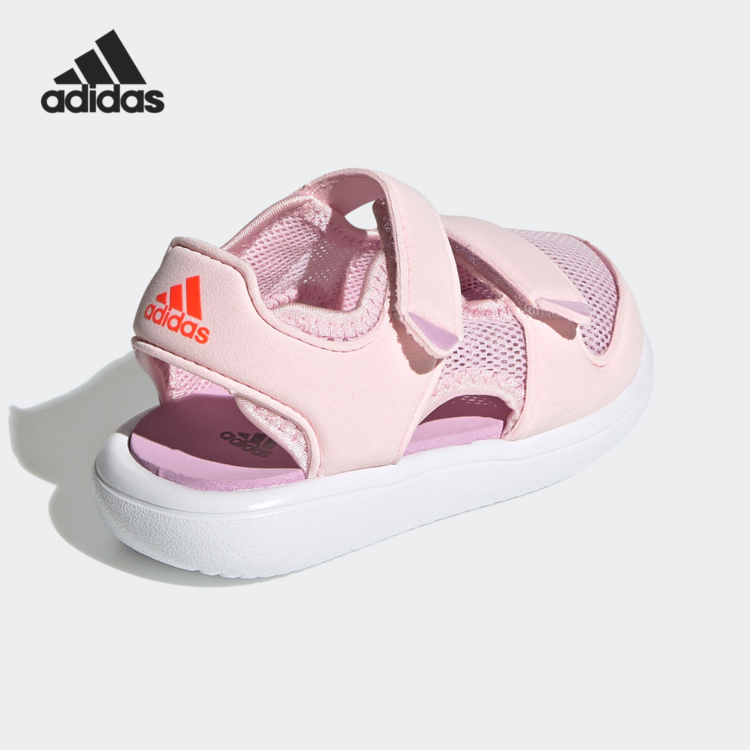 Adidas/阿迪达斯正品新款婴童女童休闲透气运动凉拖鞋GX2480