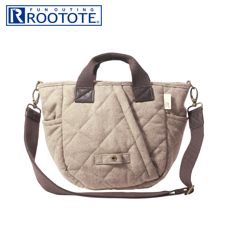 日本潮牌ROOTOTE 多功能手提媽咪包小號 斜挎媽咪包 母嬰出行包