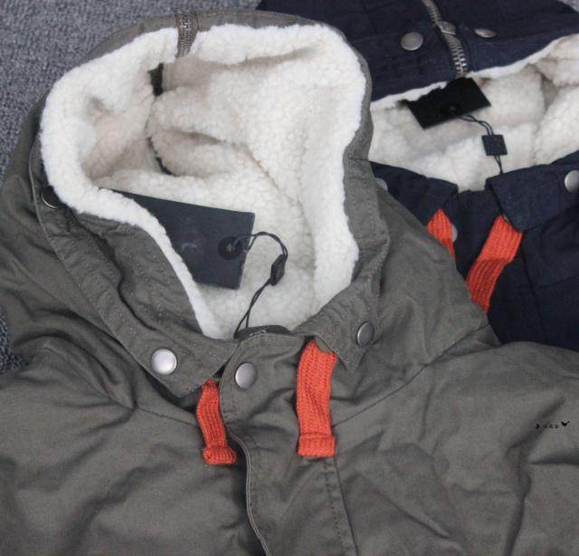 欧美单男士大码秋冬加绒连帽中长款风衣牛仔帆布棉衣棉服工装外套,淘宝优惠券,粉丝福利购,淘宝优惠卷