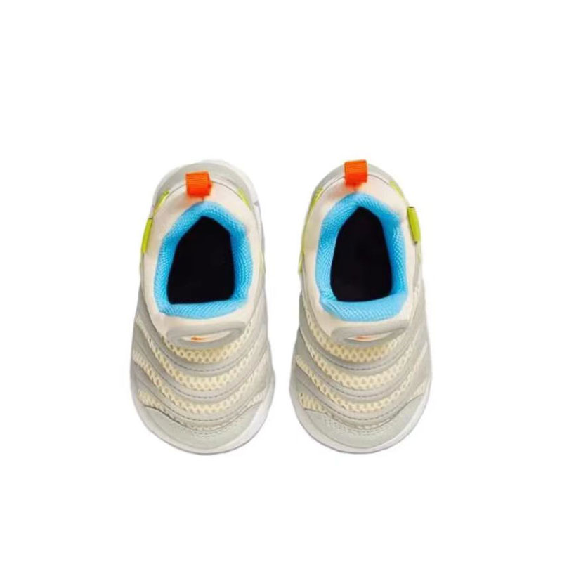 婴童 Nike Dynamo Free TD 防滑防踢低帮婴幼童鞋灰绿 FN3693-180 - 图2