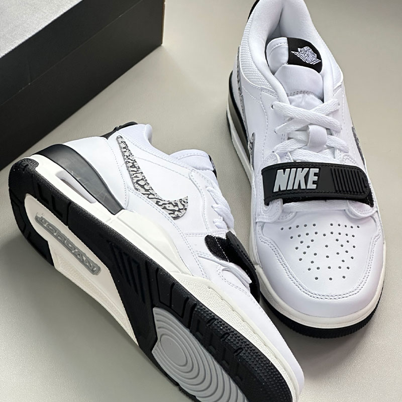 Jordan Legacy 312 龙年限定舒适防滑中帮复古篮球鞋 CD7069-110 - 图1