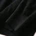 Nam * Bodhi Cat European Station 2019 mùa thu mới châu Âu hàng rắn màu V-cổ cashmere phiên bản lưới của áo len dài - Áo len Cashmere áo phao nam hàng hiệu Áo len Cashmere