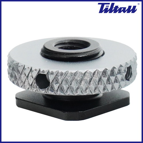 相机热靴螺丝转接座扩展手机夹冷靴转1/4螺口闪光灯座云台HA14 - 图2