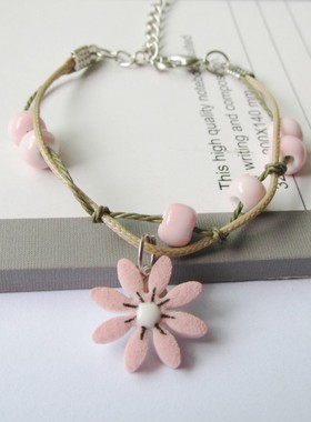 日韩风手工陶瓷学生礼物首饰品