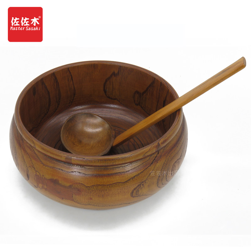 大号包邮大号实木新款果盆木盆木钵炖菜面碗菜碗饭碗汤碗咖哩_虎窝淘