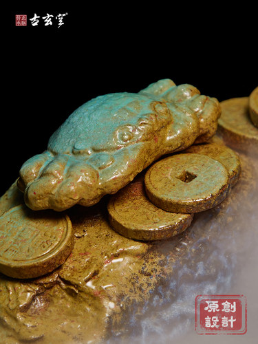 古玄空流水摆件循环水玄关喷泉新中式假山生财客厅自循环 - 图3