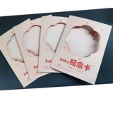 Памятные отпечатки рук для новорожденных, карточки