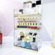Internet celebrity multi-functional acrylic cosmetic storage box