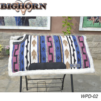 USA BIG HORN WOOL WOVEN WESTERN Saddle Sweat Drawer relieves saddle against horseback injuring the western giant horse