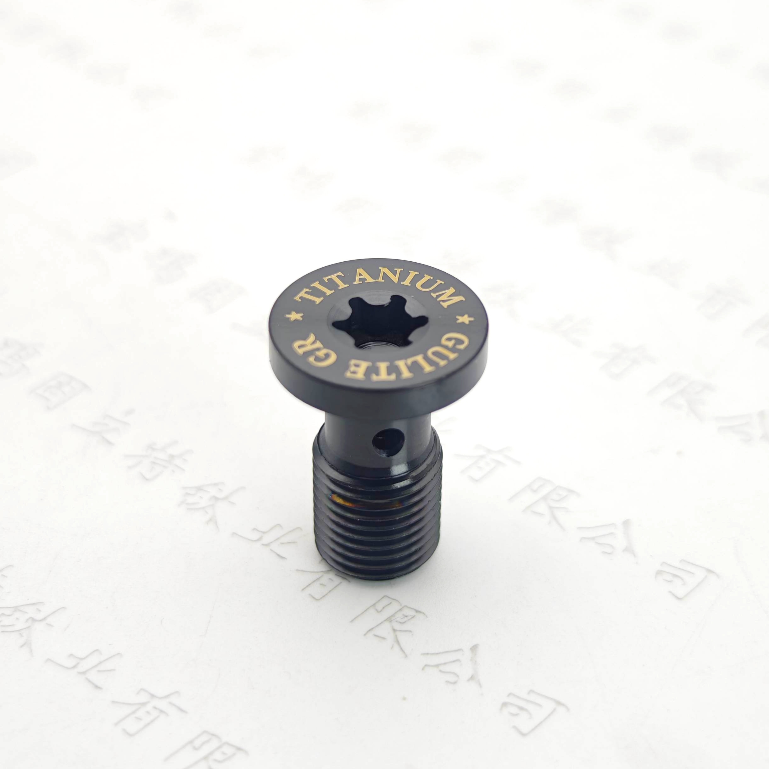 钛合金油管螺丝适用布雷博小螃蟹车力屋F901卡钳风速上泵超薄头 - 图2